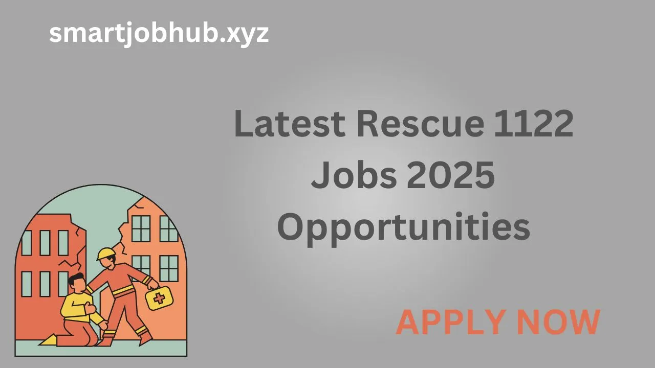 Rescue 1122 Jobs 2025